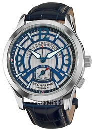 Stührling Original Symphony Srebrny/Skóra Ø48 mm 247A.3315C16