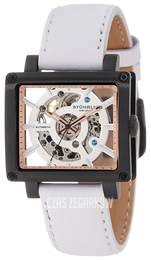 Stührling Original Srebrny/Skóra Ø34 mm 258.125P2