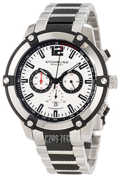Stührling Original Monaco Victory Biały/Stal Ø47 mm 268B.332D22