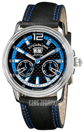 Stührling Original Aviator Czarny/Skóra Ø44 mm 275.331551