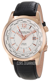 Stührling Original Srebrny/Skóra Ø43 mm 277.33452