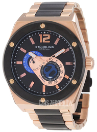 Stührling Original Czarny/Pozlacana Ø49 mm 281B.332Q241