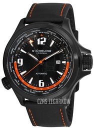 Stührling Original Aviator Traveler Czarny/Skóra Ø48 mm 285L.3355101