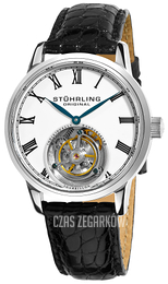 Stührling Original Tourbillon Biały/Skóra Ø40 mm 312.33153