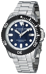 Stührling Original Aquadiver Niebieski/Stal Ø45 mm 328B.33116
