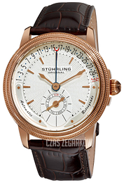 Stührling Original Biały/Skóra Ø45 mm 339.3345K2