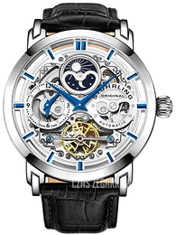 Stührling Original Legacy Special Reserve Szkieletowa tarczy/Skóra Ø47 mm 371.01