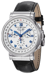 Stührling Original Biały/Skóra Ø42 mm 380.33152