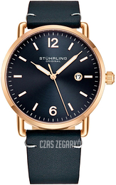 Stührling Original Symphony Niebieski/Skóra Ø38 mm 3901.3