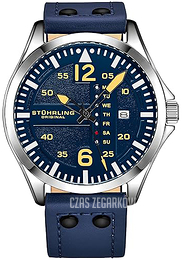 Stührling Original Aeronaut Niebieski/Skóra Ø43 mm 3916.4