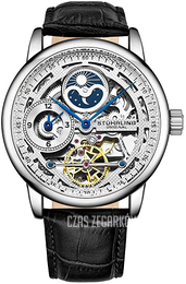 Stührling Original Legacy Srebrny/Skóra Ø43 mm 3917.1