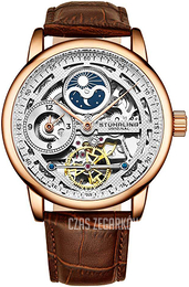 Stührling Original Legacy Srebrny/Skóra Ø43 mm 3917.3