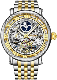 Stührling Original Special Reserve Szkieletowa tarczy/Stal w odcieniu złota Ø48 mm 3922.2