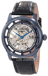 Stührling Original Niebieski/Skóra Ø42 mm 393.33X56