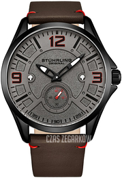 Stührling Original Aviator Szary/Skóra Ø43 mm 3934.6