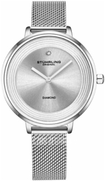 Stührling Original Symphony Srebrny/Stal Ø37 mm 3946.1