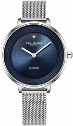 Stührling Original Symphony Niebieski/Stal Ø37 mm 3946.2