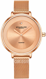 Stührling Original Symphony Różowe złoto/Stal w kolorze różowego złota Ø37 mm 3946.5