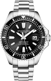 Stührling Original Aquadiver Czarny/Stal Ø42 mm 3950A.1