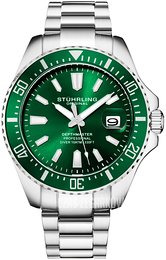 Stührling Original Depthmaster Zielony/Stal Ø42 mm 3950A.3