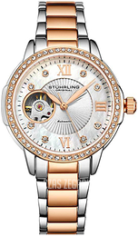 Stührling Original Perle Srebrny/Stal w kolorze różowego złota Ø36 mm 3951.3