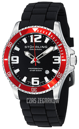 Stührling Original Aquadiver Czarny/Guma Ø44 mm 395R.33TT61