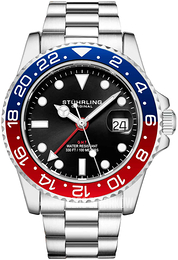 Stührling Original Aquadiver Czarny/Stal Ø42 mm 3965.2