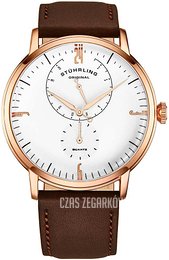 Stührling Original Cabaletta Biały/Skóra Ø42 mm 3969.4