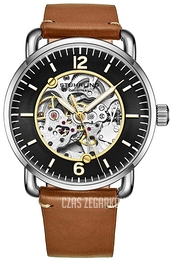 Stührling Original Legacy Mantra Czarny/Skóra Ø42 mm 3972.2