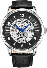 Stührling Original Legacy Czarny/Skóra Ø48 mm 3973.1
