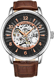 Stührling Original Legacy Czarny/Skóra Ø48 mm 3973.2