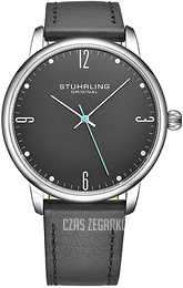Stührling Original Symphony Ciemnoszary/Skóra Ø40 mm 3997B.3