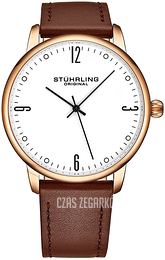 Stührling Original Classic Biały/Skóra Ø40 mm 3997B.6