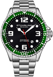 Stührling Original Regatta Champion Czarny/Stal Ø44 mm 4006.2
