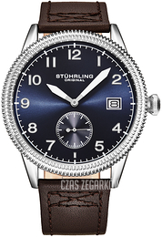 Stührling Original Aviator Niebieski/Skóra Ø44 mm 4011.1