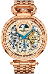 Stührling Original Modena Stal w kolorze różowego złota Ø46 mm 4032.3