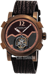 Stührling Original Tourbillon Brązowy/Skóra Ø42 mm 407A.336XK59
