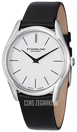 Stührling Original Srebrny/Skóra Ø40 mm 434.33152