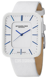 Stührling Original Biały/Skóra Ø36 mm 437.33EP2