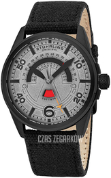 Stührling Original Aviator Szary/Skóra Ø44 mm 452.04