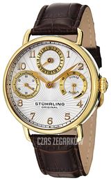 Stührling Original Symphony Srebrny/Skóra Ø42 mm 467.3335K2