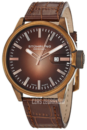 Stührling Original Brązowy/Skóra Ø45 mm 468.3345K14