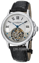 Stührling Original Tourbillon Srebrny/Skóra Ø42 mm 541.331X2