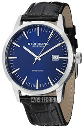 Stührling Original Niebieski/Skóra Ø42 mm 555A.04