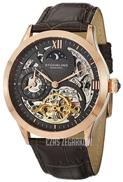 Stührling Original Special Reserve Szary/Skóra Ø44 mm 571.3345K54