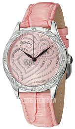 Stührling Original Różowy/Skóra Ø36 mm 582.2215A4