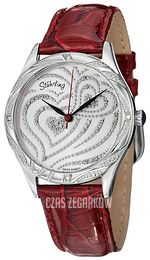 Stührling Original Srebrny/Skóra Ø36 mm 582.2215H2