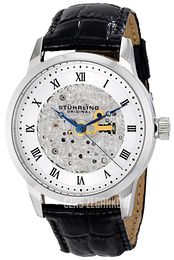 Stührling Original Srebrny/Skóra Ø42 mm 585.01