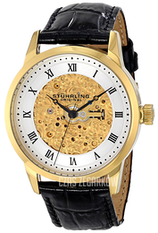Stührling Original Srebrny/Skóra Ø42 mm 585.03