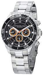 Stührling Original Aquadiver Czarny/Stal Ø42 mm 643.01